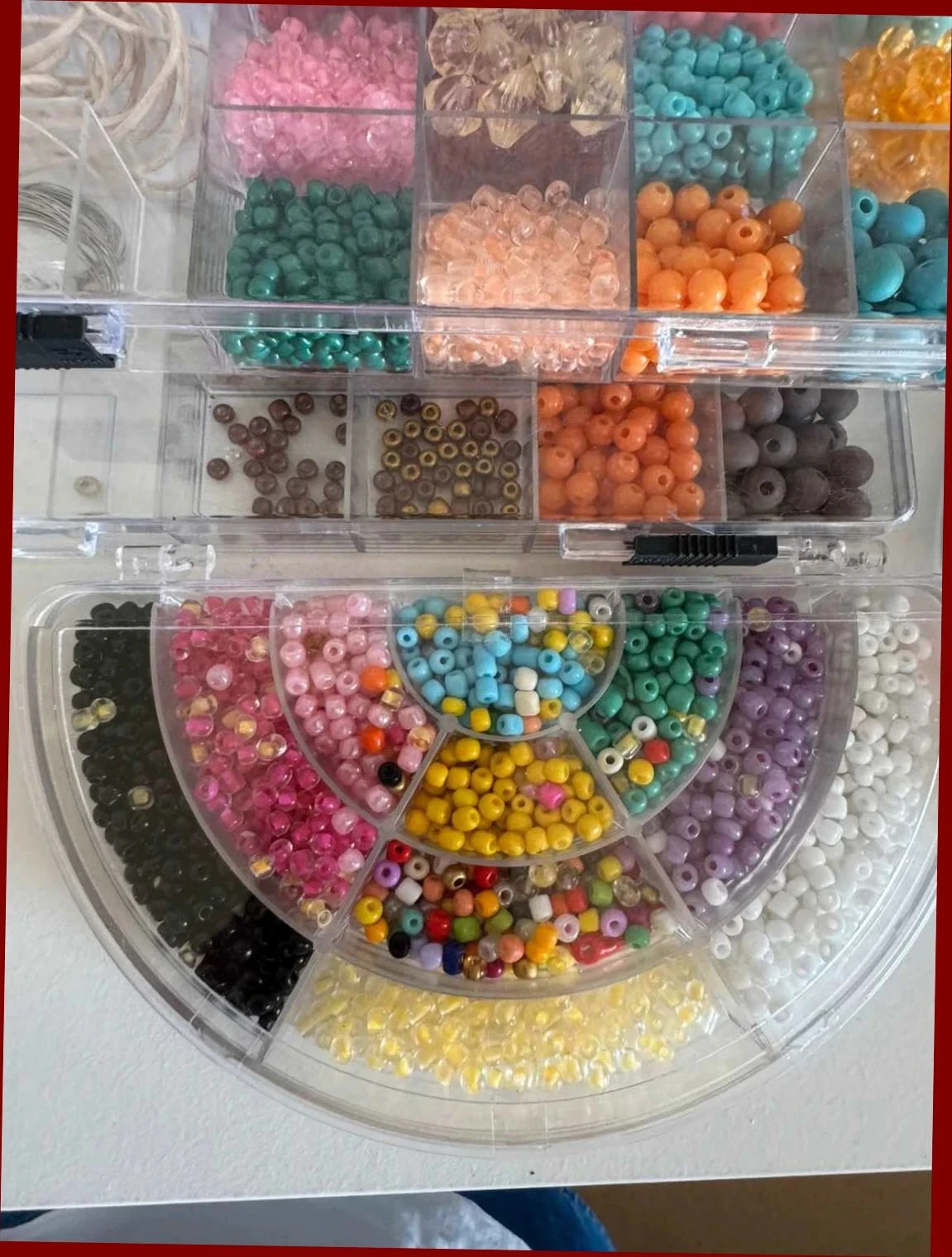Grande lote de contas para criações DIY – photo 2